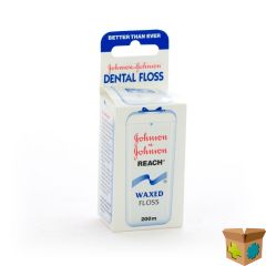 JOHNSON REACH DENTAL FLOSS WAXED 200M