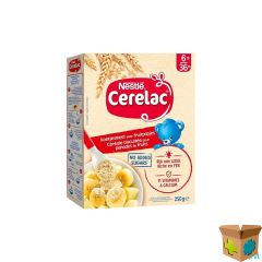 NESTLE CERELAC KOEKJESMEEL FRUITPAPJES 250G