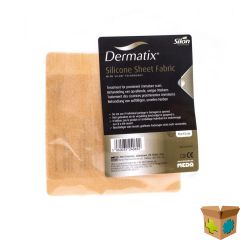 DERMATIX SILICONE SHEET FABRIC ADH 13X13CM 1
