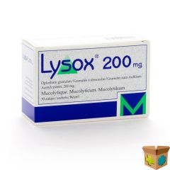 LYSOX GRAN SACH 30X200MG