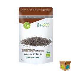 BIOTONA BLACK CHIA RAW SEED 400G