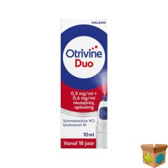 OTRIVINE DUO 0,5MG/ML+0,6MG/ML NEUSSPRAY 10ML