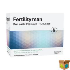 FERTILITY MAN DUO 60 TABL IMPROV.+60 CAPS LINUCAPS