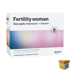 FERTILITY WOMAN DUO 60 TABL IMPROV.+60 CAPS OMARIN
