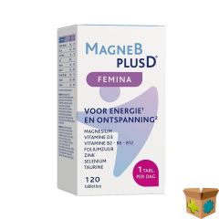 MAGNEBPLUSD FEMINA TABL 120 NF