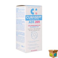 CURASEPT MONDSPOELMIDDEL 0,05% 200ML
