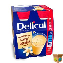 DELICAL GECONCENTR. VANILLE 4X200ML
