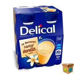 DELICAL HPHC 360 VANILLA 4X200ML