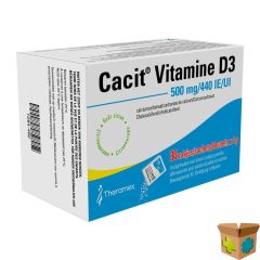 CACIT VIT. D3 500MG/440IE BRUISGRANUL. ZAKJE 30