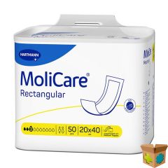 MOLICARE RECTANGULAR 3 DROPS 50