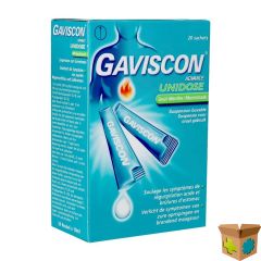 GAVISCON ADVANCE ORALE SUSP. MUNT UD ZAKJE 20X10ML
