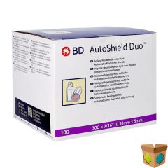 BD AUTOSHIELD PENNAALD DUO 5MM 100 329605