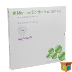MEPILEX BORDER AG SACRUM STER 18,0X18,0 5 382000