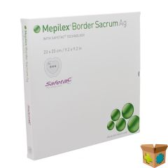 MEPILEX BORDER AG SACRUM STER 23,0X23,0 5 392400