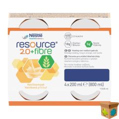 RESOURCE 2.0 FIBRE VANILLE 4X200ML 12100793