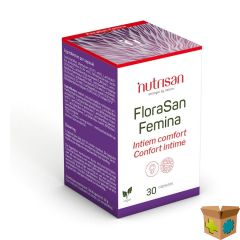 FLORASAN FEMINA V-CAPS 30 NUTRISAN