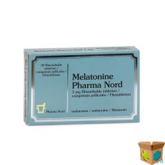 MELATONINE PHARMA NORD 3MG FILMOMH TABL 30