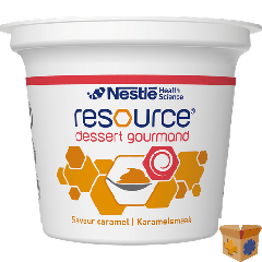RESOURCE DESSERT GOURMAND CARAMEL 4X125G