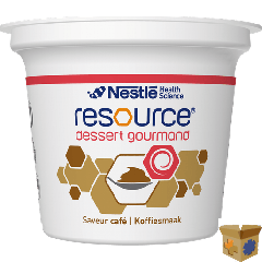 RESOURCE DESSERT GOURMAND CAFE 4X125G