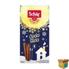 SCHAR CHIOCKO STICKS GLUTENVRIJ 150G 6544 REVOGAN