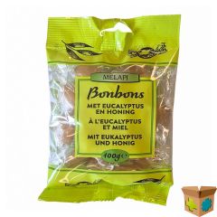 MELAPI BONBONS EUCALYPTUS HONING 100G REVOGAN