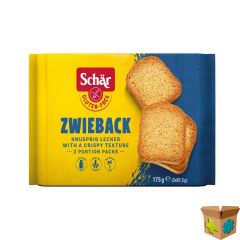 SCHAR ZWIEBACK BESCHUITEN 175G REVOGAN