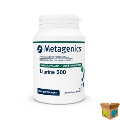 TAURINE CAPS 90X 500MG METAGENICS