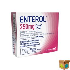 ENTEROL 250 MG PULV SACH 10