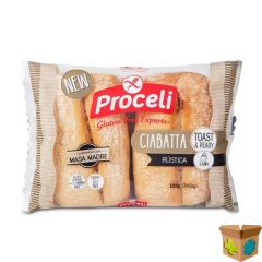 PROCELI CIABATTA RUSTICA 120G REVOGAN