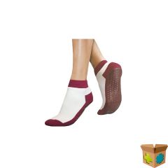 SUPRIMA 4820 ANTISLIP SOK BORDEAUX 35/38