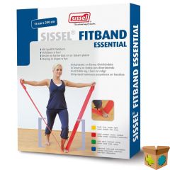 SISSEL FITBAND ESSENTIAL 15CMX2,5M STRONG GROEN