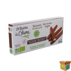 CELIANE MELKCHOCO STAAFJES BIO 130G 4589 REVOGAN