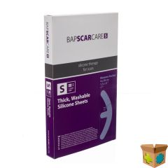 BAP SCAR CARE S SILICOONVERB ADH 40X10X30CM 2 PAAR