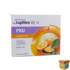 PKU LOPHLEX LQ 10 JUICY ORANGE 60X62,5ML