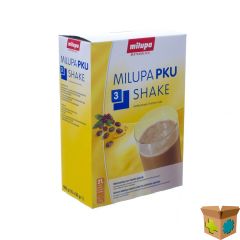 MILUPA PKU 3 SHAKE MOKKA ZAKJE 10X50G
