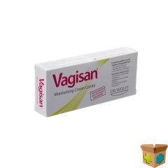 VAGISAN MOISTURIZING CREAM COMBI CR 10G + 8 OVULES