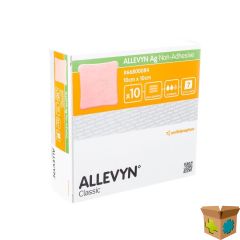 ALLEVYN AG N/ADHESIVE STER 10,0X10,0CM 10 66800084